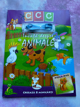 Încărcați imaginea în vizualizatorul Galerie, INVATA DESPRE ANIMALE CREEAZA 8 MINI CARTI