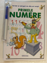 Încărcați imaginea în vizualizatorul Galerie, PRIMELE NUMERE SCRIETI SI STERGETI DE CATE ORI VRETI