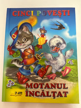 Load image into Gallery viewer, CINCI POVESTI MOTANUL INCALTAT 127