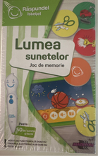 Load image into Gallery viewer, LUMEA SUNETELOR JOC DE MEMORIE RASPUNDEL ISTETEL