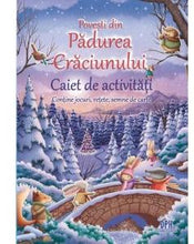 Load image into Gallery viewer, POVESTI DIN PADUREA CRACIUNULUI CAIET DE ACTIVITATI 50