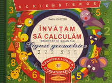 Încărcați imaginea în vizualizatorul Galerie, SCRIE SI STERGE INVATAM SA CALCULAM ADUNAREA SI SCADEREA FIGURI GEOMETRICE