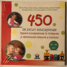 Încărcați imaginea în vizualizatorul Galerie, 450 DE JOCURI EDUCATIONALE