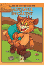 Încărcați imaginea în vizualizatorul Galerie, Motanul incaltat Carte de citit si colorat