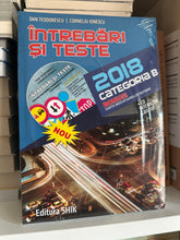 Încărcați imaginea în vizualizatorul Galerie, INTREBARI SI TESTE 2018 CAT B CU CD INTERACTIV
