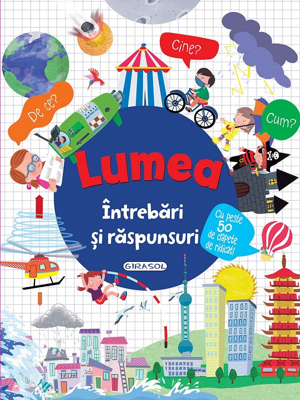 LUMEA INTREBARI SI RASPUNSURI CARTONATA CU CLAPETE