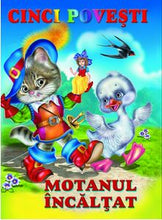 Load image into Gallery viewer, CINCI POVESTI MOTANUL INCALTAT 127
