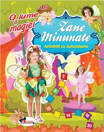 ZANE MINUNATE ACTIVITATI CU AUTOCOLANTE O LUME A MAGIEI