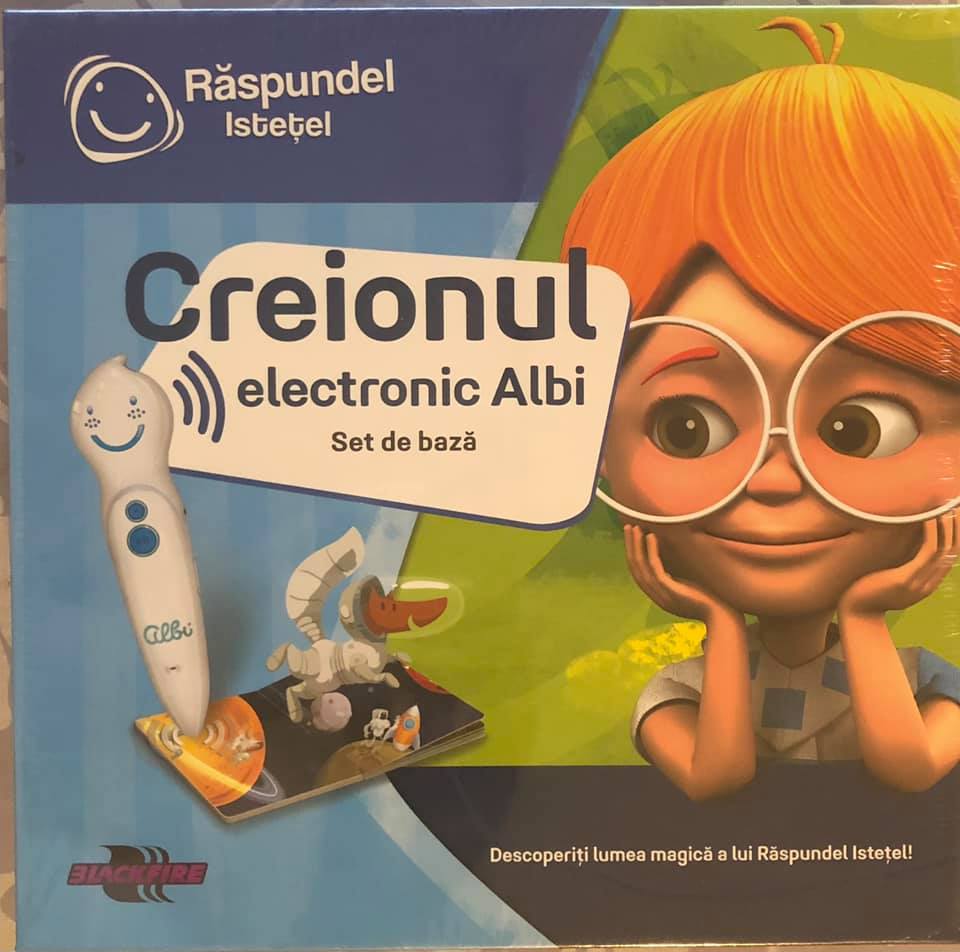 CREIONUL ELECTRONIC ALBI set de baza RASPUNDEL ISTETEL