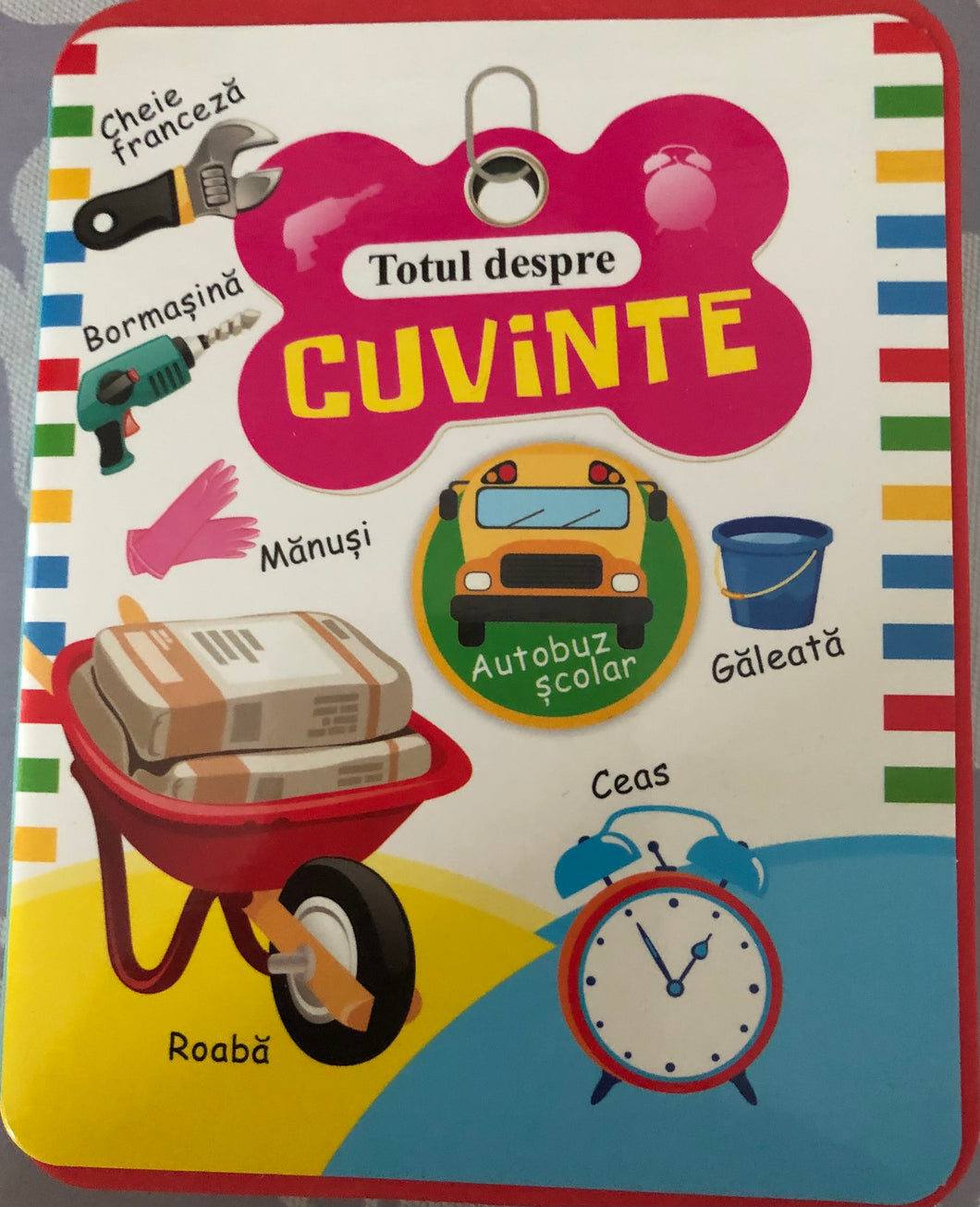 Totul despre cuvinte carte buretata
